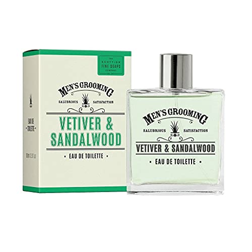 Scottish Fine Soaps Vetiver & Sandalwood Eau de Toilette 50ml (P) von Scottish Fine Soaps