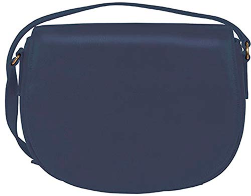 Scully 502-20 Handtasche mit Klappe und Magnetverschluss, Blau, 00 von Scully