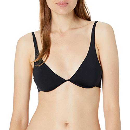 Seafolly Damen Active Split Wire Bra Bikinioberteil, Schwarz (Black Black), 40 (Herstellergröße: 14) von Seafolly