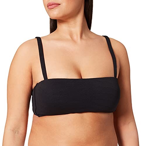 Seafolly Damen Bandeau Bra Bikini, Black, 42 von Seafolly