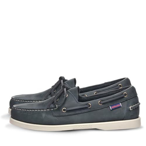 Sebago Herren Docksides Portland Crazy H Bootschuhe, Blau (Blue Navy 908), 39 EU von Sebago