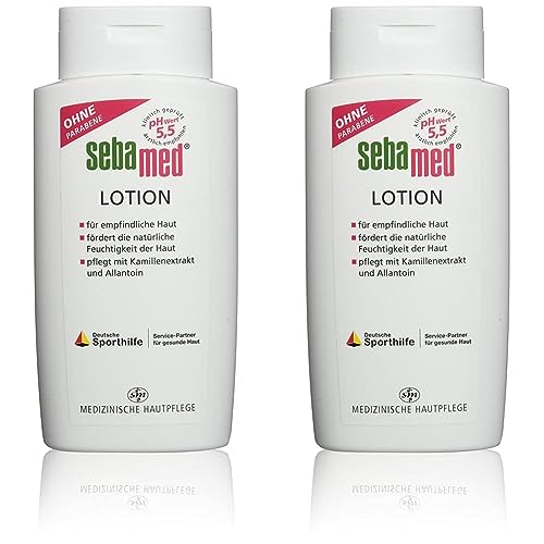 2 Stück Vorteilspack SEBAMED Lotion 400 ml für empfindliche und trockene Haut, für Männer und Frauen, fördert die natürliche Feuchtigkeit der Haut, Bodylotion für Damen und Herren, 2 x 400 ml 2 Stück Vorteilspack SEBAMED Lotion 400 ml für empfindliche und trockene Haut, für Männer und Frauen, fördert die natürliche Feuchtigkeit der Haut, Bodylotion für Damen und Herren, 2 x 400 ml von Sebamed