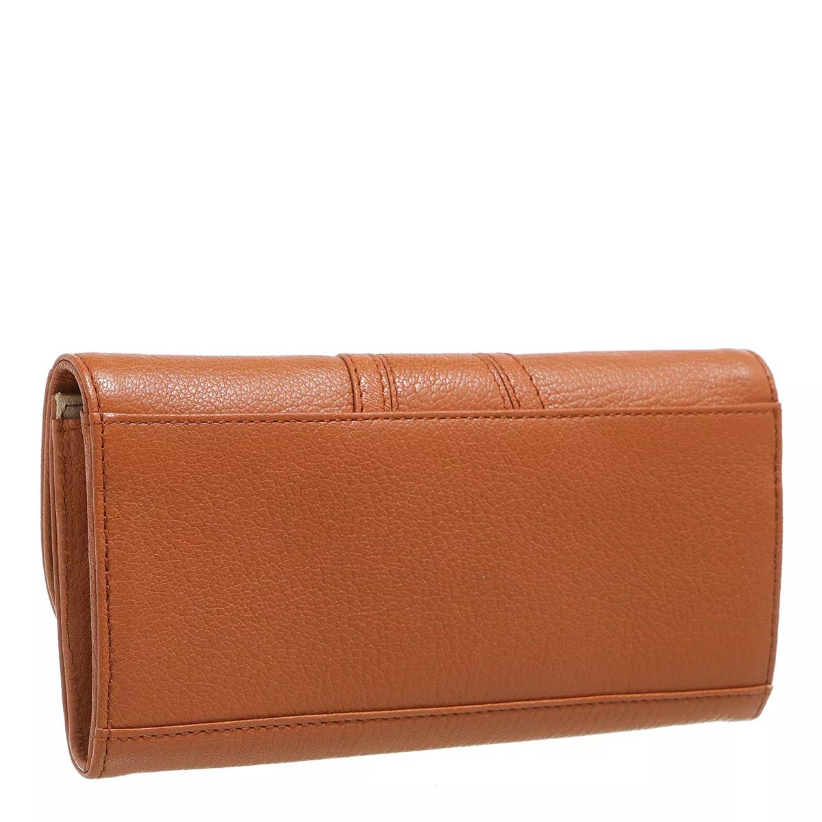 See By Chloé Portemonnaie - Hana Wallet Large - Gr. unisize - in Braun - für Damen von See By Chloé