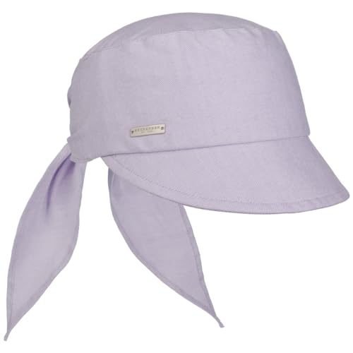 Seeberger Cotton Chambray Damencap Baumwollcap Schirmmütze Visor Sonnenvisor (One Size - Flieder) von Seeberger