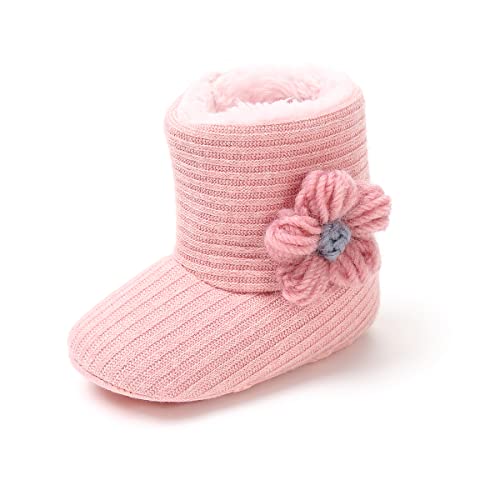 Sehfupoye Baby Mädchen Jungen Boot Infant First Walking Schuhe Winter Warme Schnee Booties für 12-18M von Sehfupoye