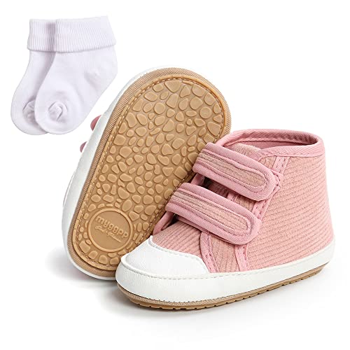 Sehfupoye Baby Jungen Mädchen Winter warmen Schnee Booties Sneakers Baby erste Wanderschuhe rutschfeste weiche Kleinkinderschuhe Booties 6-12m mit Socken von Sehfupoye