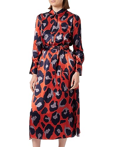 Seidensticker Damen Blusenkleid Maxi - Blusenkleid mit Bindegürtel - Hemdblusenkragen - Regular Fit - Langarm – 100% Viskose Seidensticker Damen Blusenkleid Maxi - Blusenkleid mit Bindegürtel - Hemdblusenkragen - Regular Fit - Langarm – 100% Viskose von Seidensticker