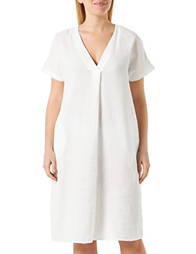 Seidensticker Damen Regular Fit Blusenkleid Kurzarm Kleid, Creme, 38 Seidensticker Damen Regular Fit Blusenkleid Kurzarm Kleid, Creme, 38 von Seidensticker