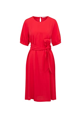 Seidensticker Damen Regular Fit Blusenkleid Kurzarm Kleid, Rot, 44 Seidensticker Damen Regular Fit Blusenkleid Kurzarm Kleid, Rot, 44 von Seidensticker