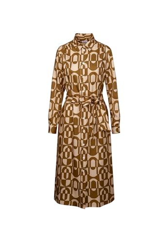 Seidensticker Damen Regular Fit Blusenkleid Langarm Kleid, Grün, 42 EU Seidensticker Damen Regular Fit Blusenkleid Langarm Kleid, Grün, 42 EU von Seidensticker