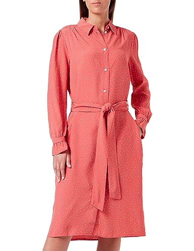 Seidensticker Damen Regular Fit Blusenkleid Langarm Kleid, Koralle, 42 EU Seidensticker Damen Regular Fit Blusenkleid Langarm Kleid, Koralle, 42 EU von Seidensticker