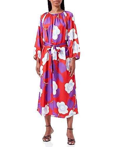 Seidensticker Damen Regular Fit Blusenkleid Langarm Kleid, Rot, 36 Seidensticker Damen Regular Fit Blusenkleid Langarm Kleid, Rot, 36 von Seidensticker