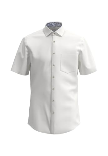 Seidensticker Herren Business Hemd - Comfort Fit - Bügelfrei - Kent-Kragen - Kurzarm - 100% Baumwolle Seidensticker Herren Business Hemd - Comfort Fit - Bügelfrei - Kent-Kragen - Kurzarm - 100% Baumwolle von Seidensticker