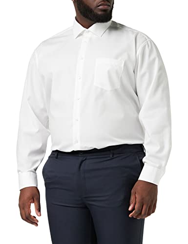 Seidensticker Herren Business-Hemd - Comfort Fit - Bügelfrei - Kent-Kragen - Langarm - 100% Baumwolle von Seidensticker