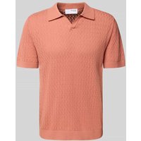 SELECTED HOMME Regular Fit Poloshirt aus Baumwoll-Leinen-Mix Modell 'LINO' in Altrosa, Größe S SELECTED HOMME Regular Fit Poloshirt aus Baumwoll-Leinen-Mix Modell 'LINO' in Altrosa, Größe S von Selected Homme