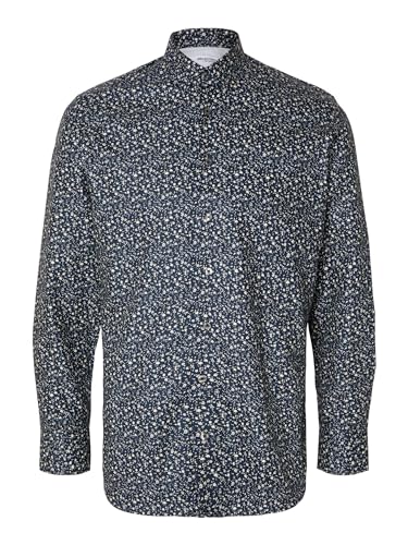 SLHSLIMDETAIL Shirt LS Classic NOOS von SELECTED HOMME