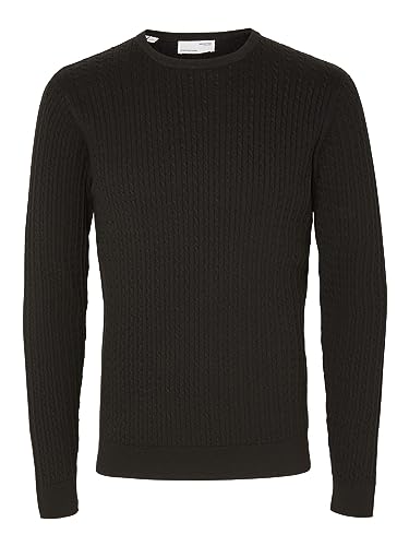 Selected Homme Male Pullover Zopfstrick von SELECTED HOMME