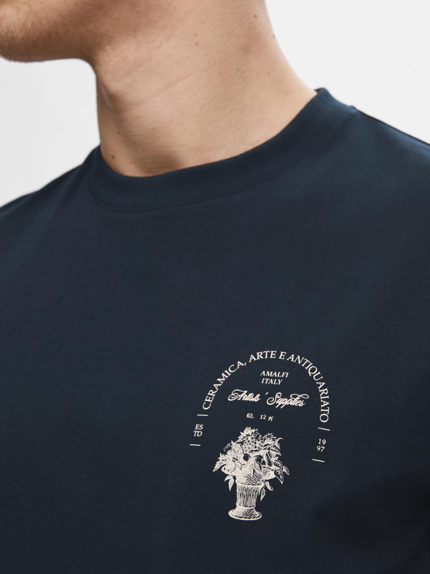 T-Shirt 'ARIES' von Selected Homme
