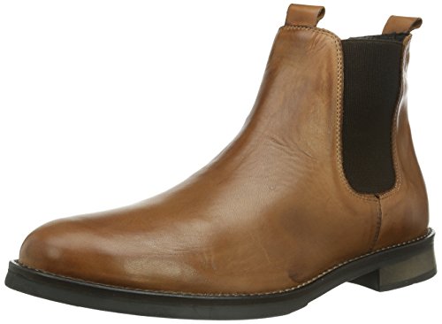 SELECTED Herren Sel Marc ID Chelsea Boots, Braun (Cognac), 45 EU (11 UK) von SELECTED FEMME