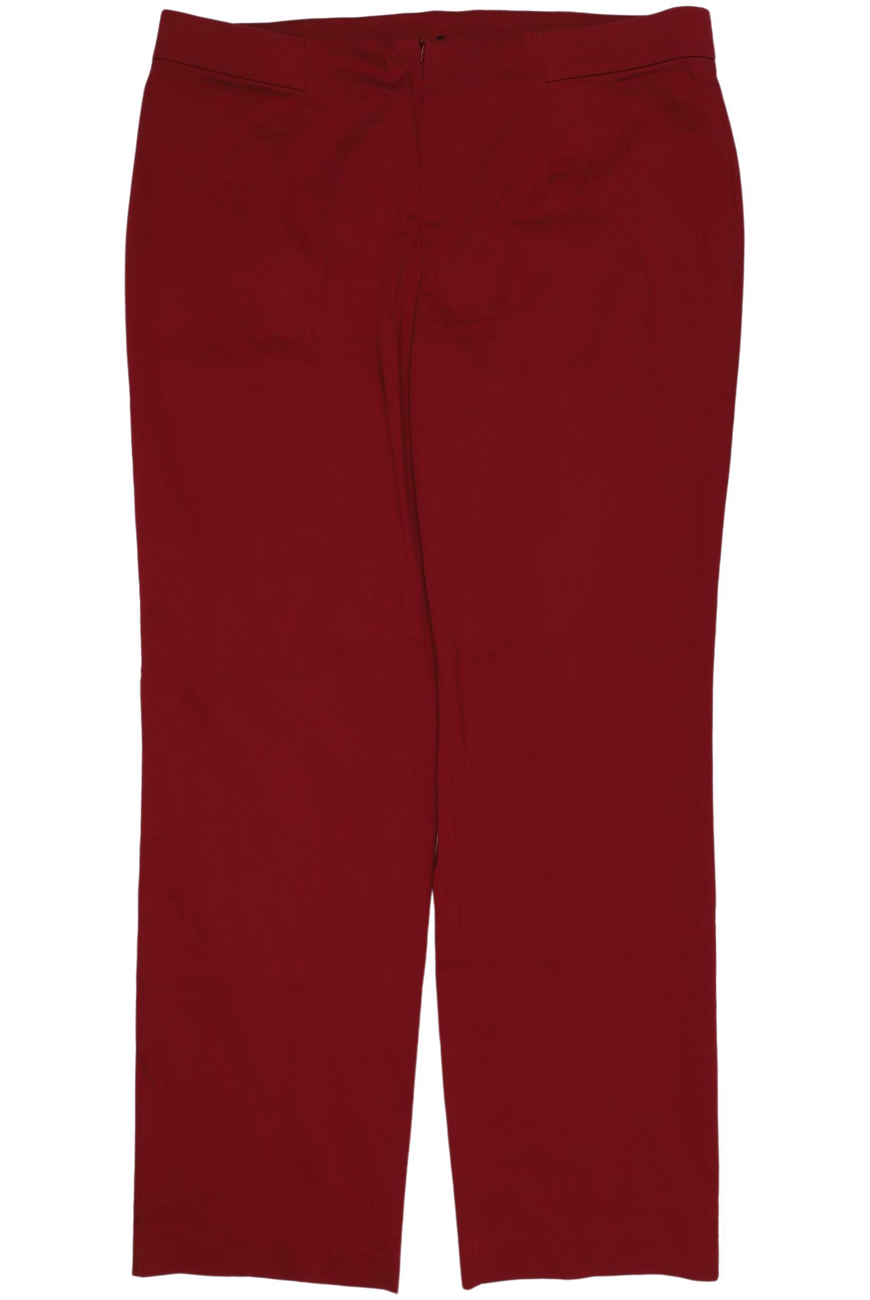 Selection by Ulla Popken Damen Stoffhose, bordeaux, Gr. 48 von Selection by Ulla Popken