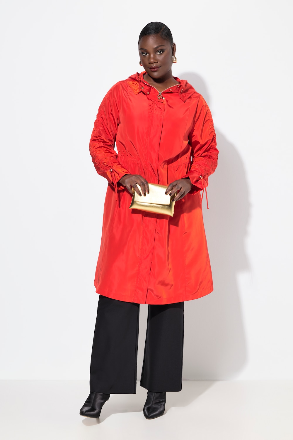 Große Größen Mantel, Damen, rot, Größe: 42/44, Polyester, Ulla Popken Große Größen Mantel, Damen, rot, Größe: 42/44, Polyester, Ulla Popken von Selection