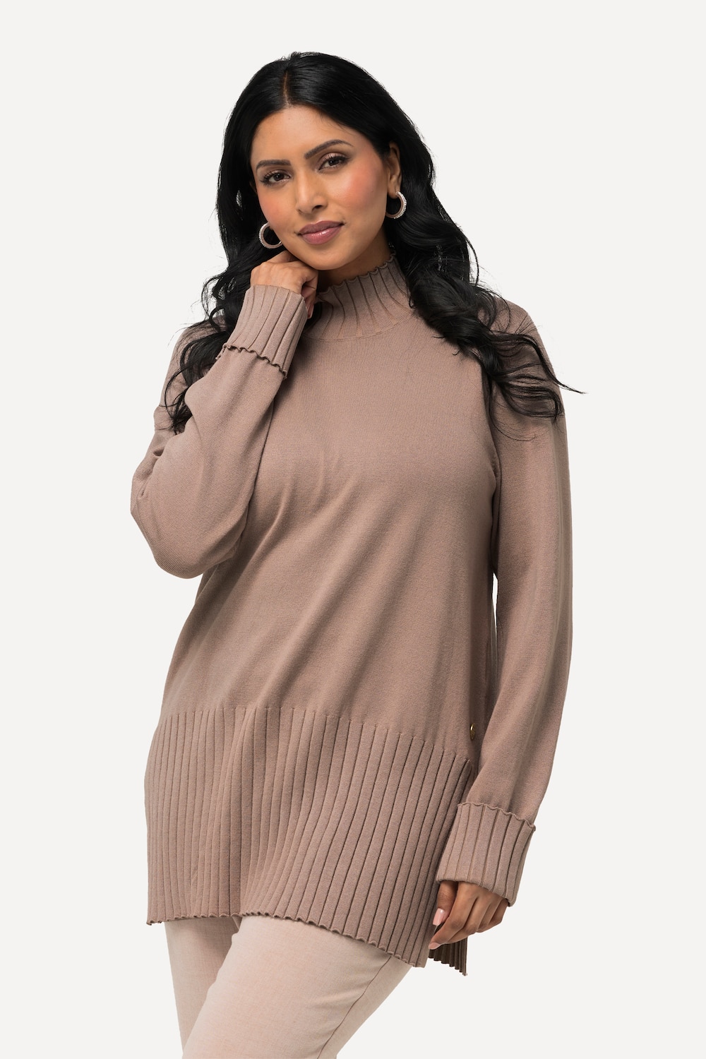Große Größen Pullover, Damen, braun, Größe: 54/56, Viskose/Synthetische Fasern, Ulla Popken Große Größen Pullover, Damen, braun, Größe: 54/56, Viskose/Synthetische Fasern, Ulla Popken von Selection