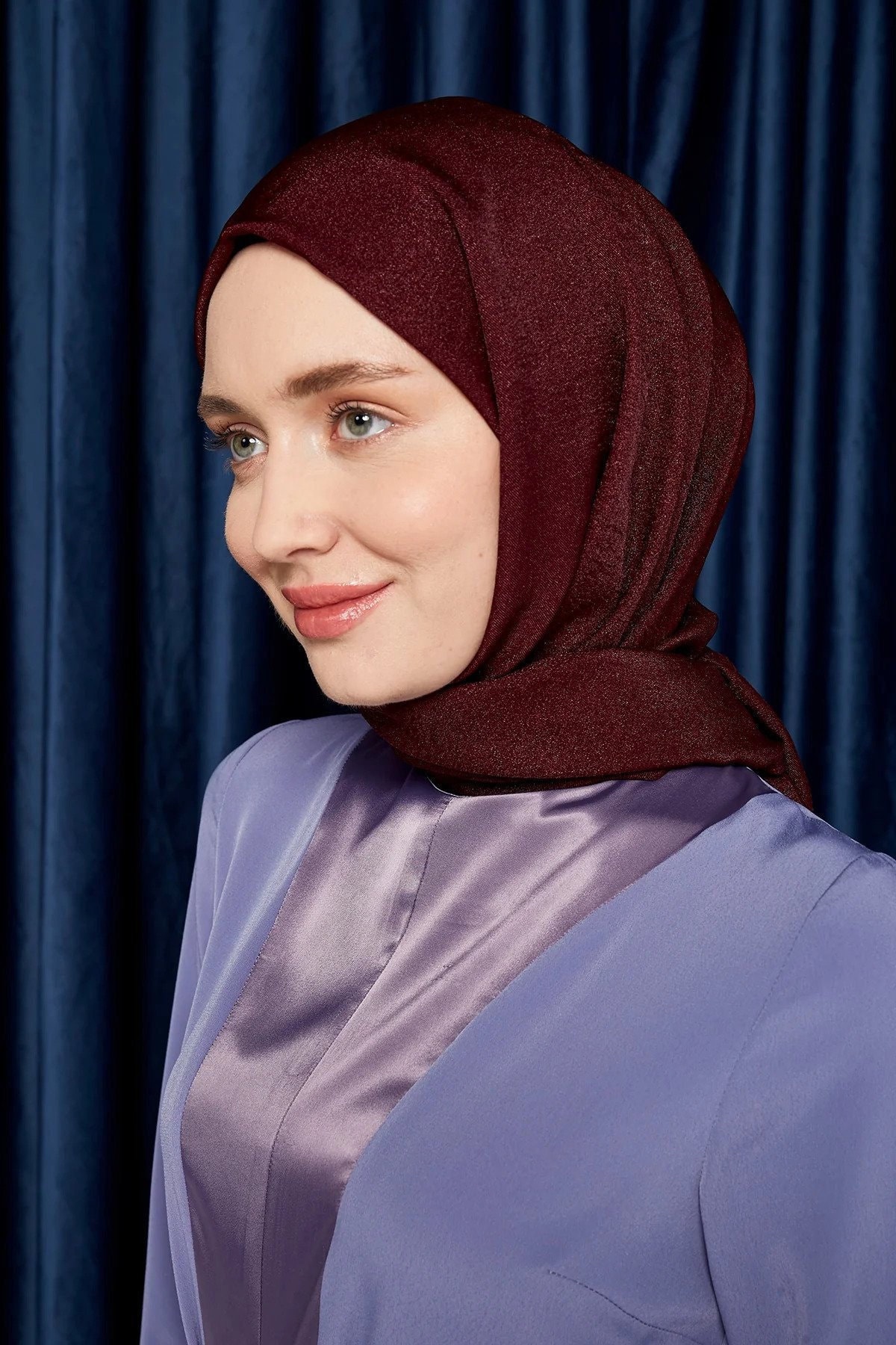 Luxus Premium Hijab Schal I Plain | Shine Elegant Wrap Glitzer Brokat Geschenk Für Frauen Uk Verkäufer von SeliniAccessories