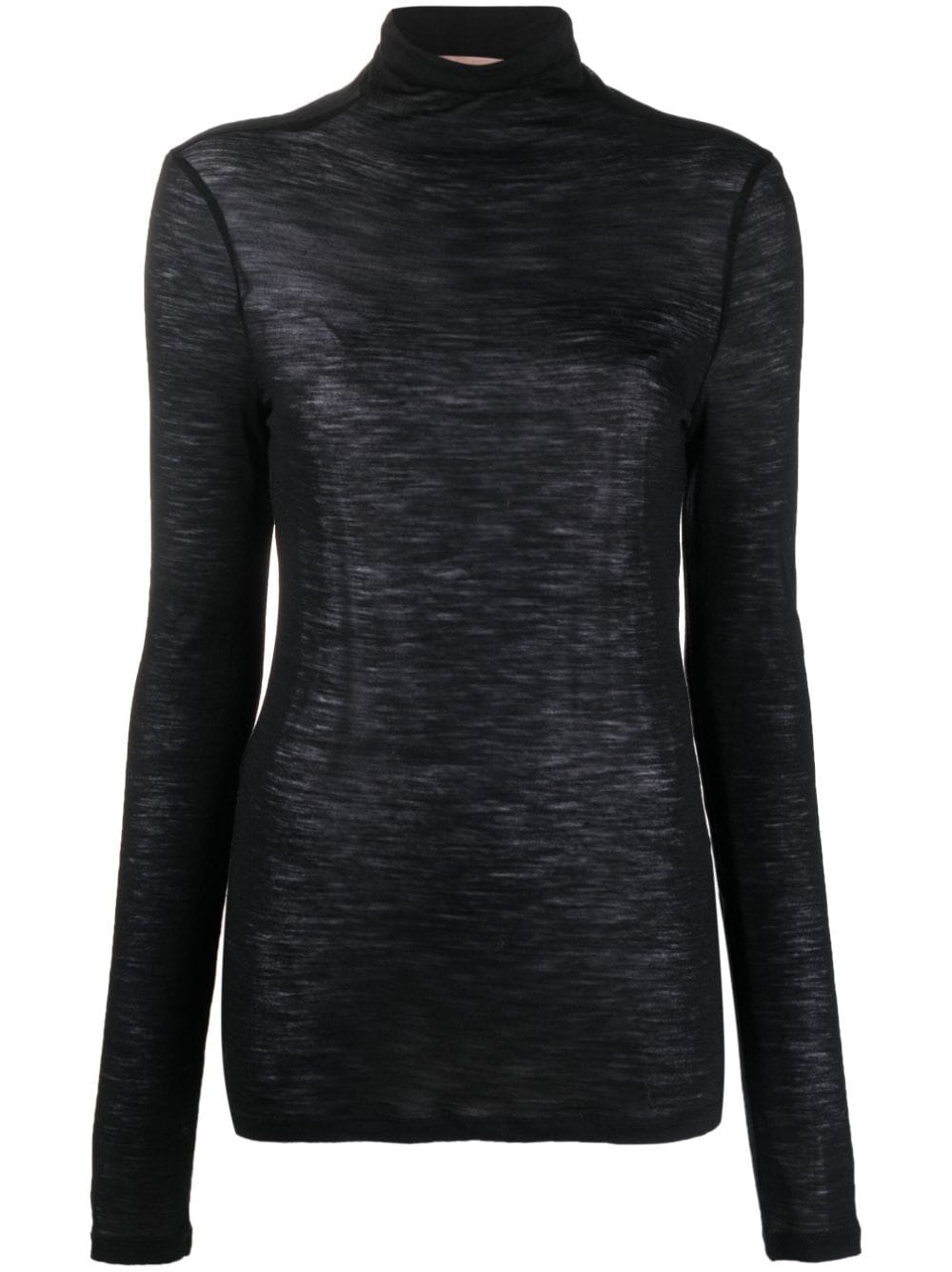 Semicouture Pullover mit Sheer-Effekt - Schwarz von Semicouture