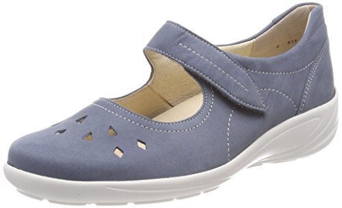 Semler Birgit, Damen Mary Jane Halbschuhe, Blau (Navy 075), 40 2/3 EU (7 UK) von Semler