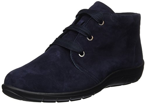 Semler Damen Michelle Kurzschaft Stiefel, Blau 080 Midnightblue, 40 2 3 EU Weit von Semler