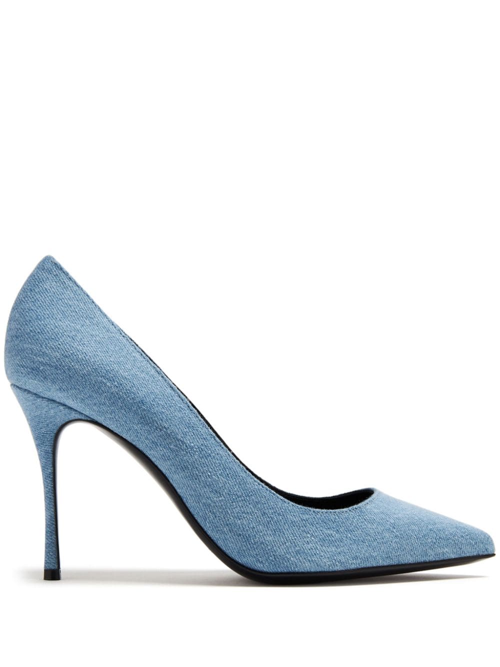 Sergio Rossi Godiva Stiletto-Pumps 90mm - Blau von Sergio Rossi