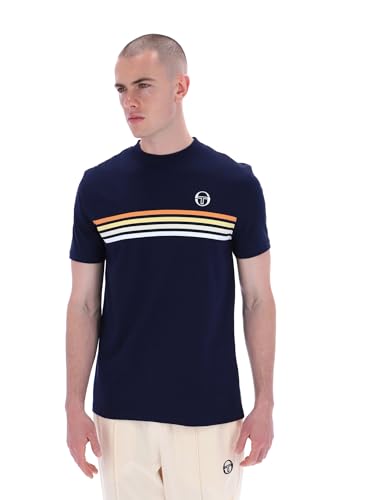 Sergio Tacchini Herren New Melfi Navy T-Shirt XL von Sergio Tacchini