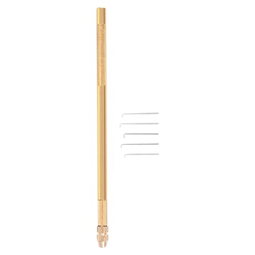 Sessleger Perücke, Häkelnadeln, 5 Stück Ventilationsnadeln + 1 Halterung aus Messing für Spitze, Perücke, Nadel, Haarteil, Knoten, Haken, Perlenhaken Sessleger Perücke, Häkelnadeln, 5 Stück Ventilationsnadeln + 1 Halterung aus Messing für Spitze, Perücke, Nadel, Haarteil, Knoten, Haken, Perlenhaken von Sessleger