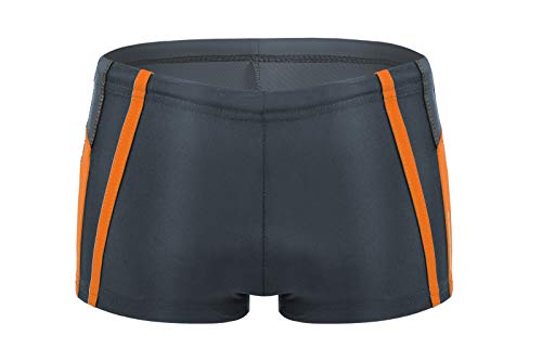 sesto senso Badehose Jungen Schwimmhose Enganliegende Bademode Swimming Shorts BD 630 M 8 Jahre 128-134 Graphit von sesto senso