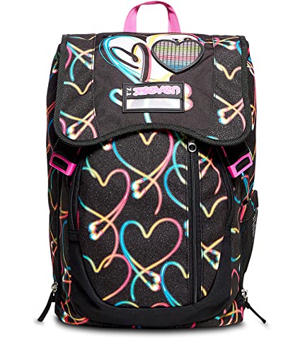 Seven Rucksack SDOPP.NEW SEVEN YOURSELF Mädchen. Unisex Kinder, Schwarz ,Einheitsgröße von Seven