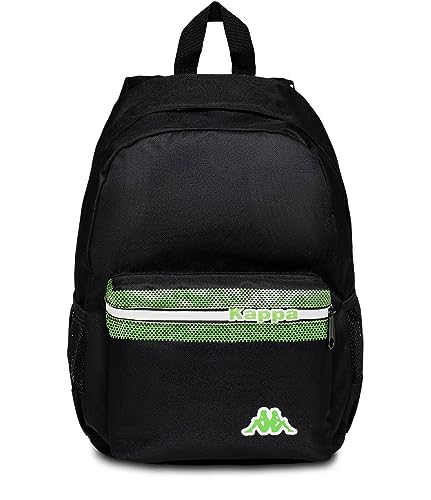 Seven Amerikanischer Kappa Rucksack Kappa Amerikanischer Rucksack für Kinder und Jugendliche, Schwarz, Taglia unica, Amerikanisch von Seven