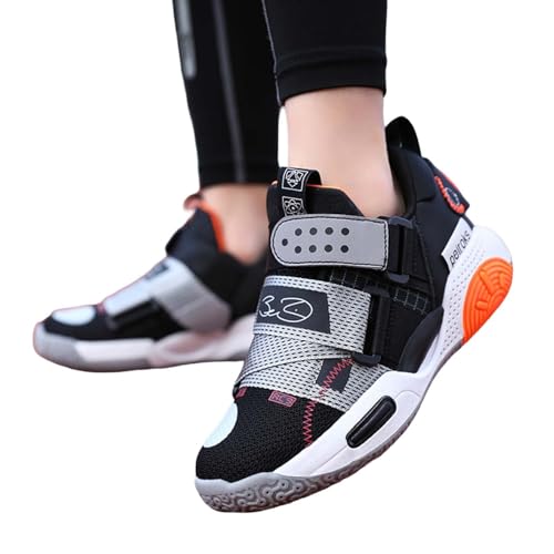 Sfwqoifou Turnschuhe Jungen 33 Sohle, Sneaker Jungen Mesh Geschenke Atmungsaktiv Hallenschuhe Klettverschluss Flach Laufschuhe Turnschuhe Breite Barfuss Leicht Wanderschuhe Sportschuhe, Grau, 36 Sfwqoifou Turnschuhe Jungen 33 Sohle, Sneaker Jungen Mesh Geschenke Atmungsaktiv Hallenschuhe Klettverschluss Flach Laufschuhe Turnschuhe Breite Barfuss Leicht Wanderschuhe Sportschuhe, Grau, 36 von Sfwqoifou
