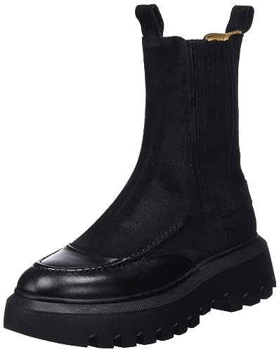 Shabbies Amsterdam Damen Clay Chelsea Boot, Black, 36 EU von Shabbies Amsterdam