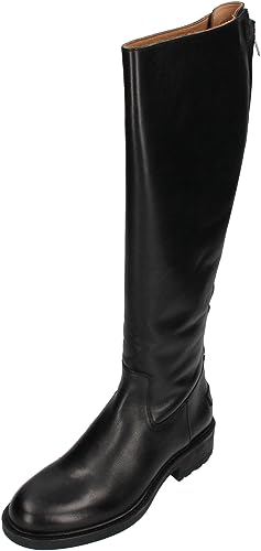 Shabbies Amsterdam Damen Dean highboot Knee High Boot, Black, 38 EU von Shabbies Amsterdam