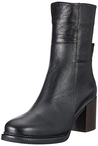 Shabbies Amsterdam Damen SHS1004 Shiny Grain Ankle Boot, Black, 38 EU von Shabbies Amsterdam