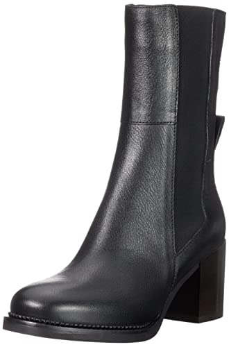 Shabbies Amsterdam Damen SHS1005 Shiny Grain Ankle Boot, Black, 40 EU von Shabbies Amsterdam