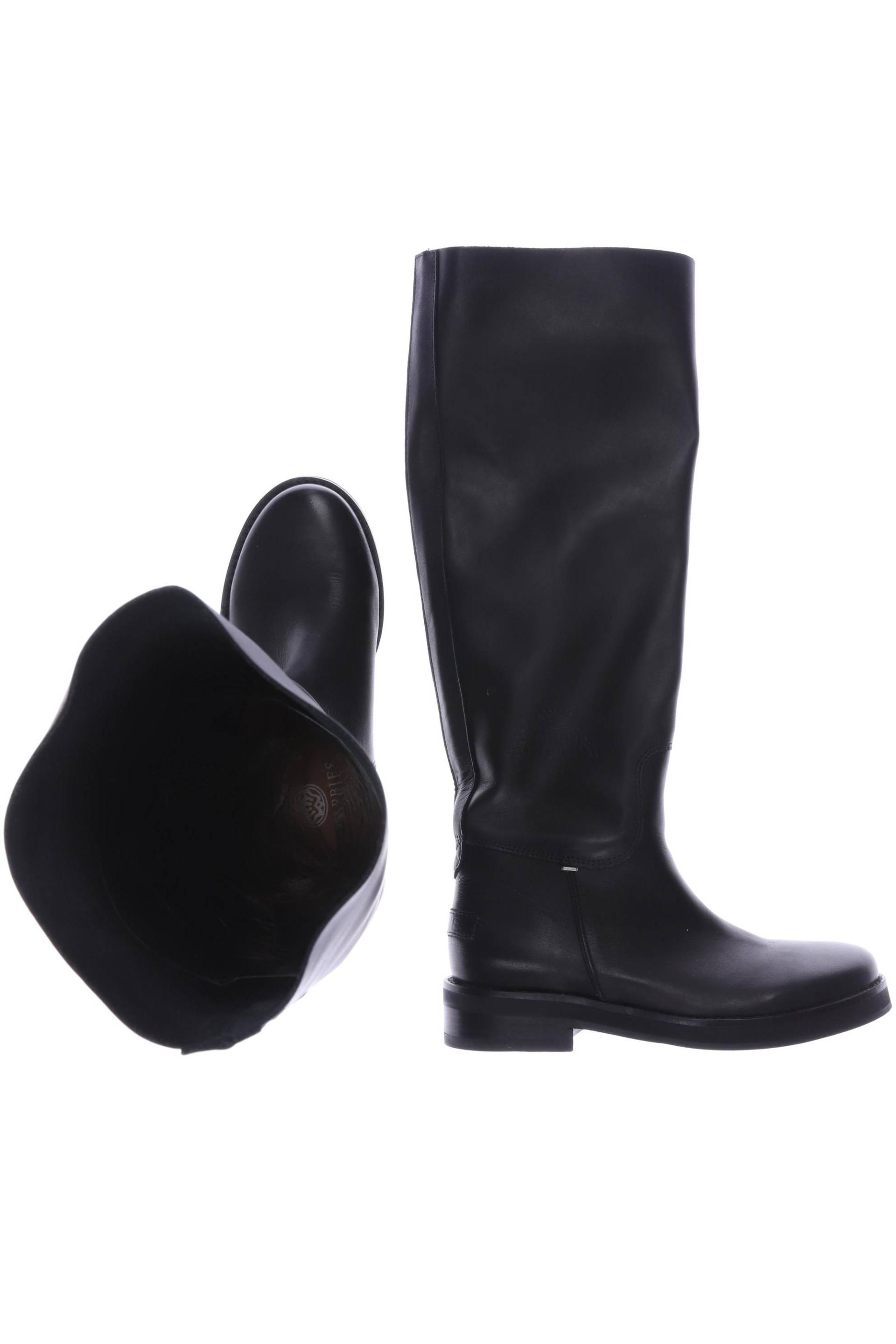 Shabbies Amsterdam Damen Stiefel, schwarz, Gr. 37 von Shabbies Amsterdam