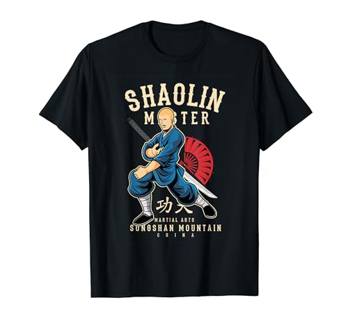 Shaolin Kung Fu und Wing Chun für Kampfsport-Männer T-Shirt Shaolin Kung Fu und Wing Chun für Kampfsport-Männer T-Shirt von Shaolin Kung Fu Martial Arts