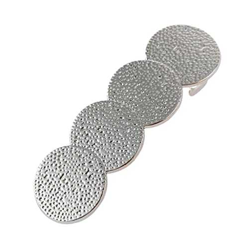 Sharplace Frauen Vintage Haarspange aus aus - Automatische Haarspangen Feder Haarnadel Pferdeschwanz Halter, Silber Sharplace Frauen Vintage Haarspange aus aus - Automatische Haarspangen Feder Haarnadel Pferdeschwanz Halter, Silber von Sharplace