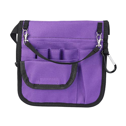 Sharplace Oxford Stofftasche Organizer Gürtel für Krankenschwestern, Krankenschwester Organizer Gürteltasche Tasche für Schere Zubehör Werkzeugkoffer, Violett von Sharplace