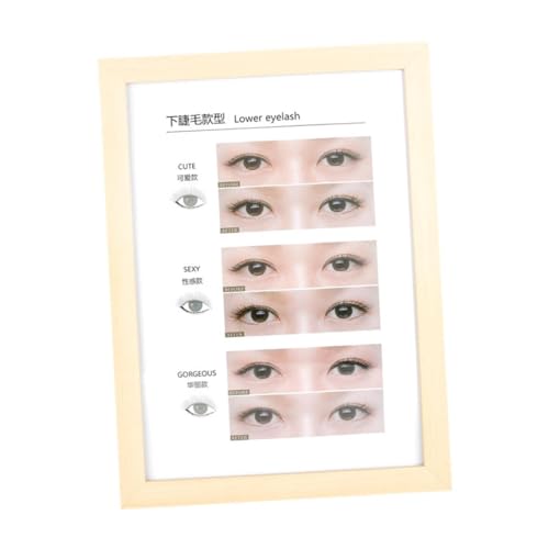 Sharplace Wimpern-Stil-Salon-Poster, Wimpern-Wanddekoration, Frauen und Mädchen, Wimpernverlängerung, Anleitung zum Pfropfen von Wimpern für falsche Wimpern, untere Wimpern Sharplace Wimpern-Stil-Salon-Poster, Wimpern-Wanddekoration, Frauen und Mädchen, Wimpernverlängerung, Anleitung zum Pfropfen von Wimpern für falsche Wimpern, untere Wimpern von Sharplace