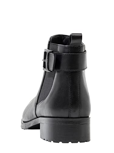 Sheego Damen Große Größen Stiefelette mit Band und Schnalle am Schaft Stiefelette Freizeitmode Klassisch von Sheego