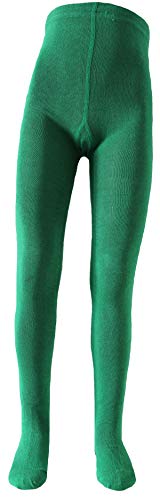 SHIMA Kinder Strumpfhose einfarbig Grün 110-116 von SHIMA