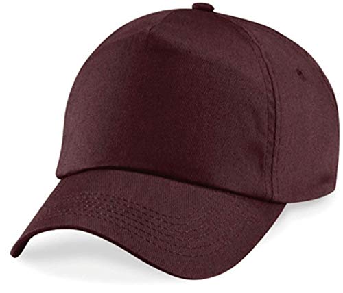 ShirtInStyle Basecap Cap 5 Panel Cap Verschluss Klettverschluss Größe Unisex, Farbe braun von ShirtInStyle