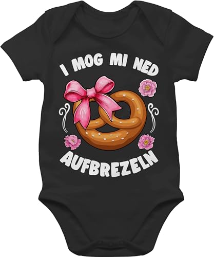Baby Body Junge Mädchen - Kompatibel mit Oktoberfest Outfit - I mog mi ned aufbrezeln - 18/24 Monate - Schwarz - strampler bayrisch bayern babybody trachtenbody bayerischer kurzarm trachtenkleidung Baby Body Junge Mädchen - Kompatibel mit Oktoberfest Outfit - I mog mi ned aufbrezeln - 18/24 Monate - Schwarz - strampler bayrisch bayern babybody trachtenbody bayerischer kurzarm trachtenkleidung von Shirtracer